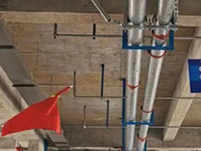 来凤管廊支架的安装方法